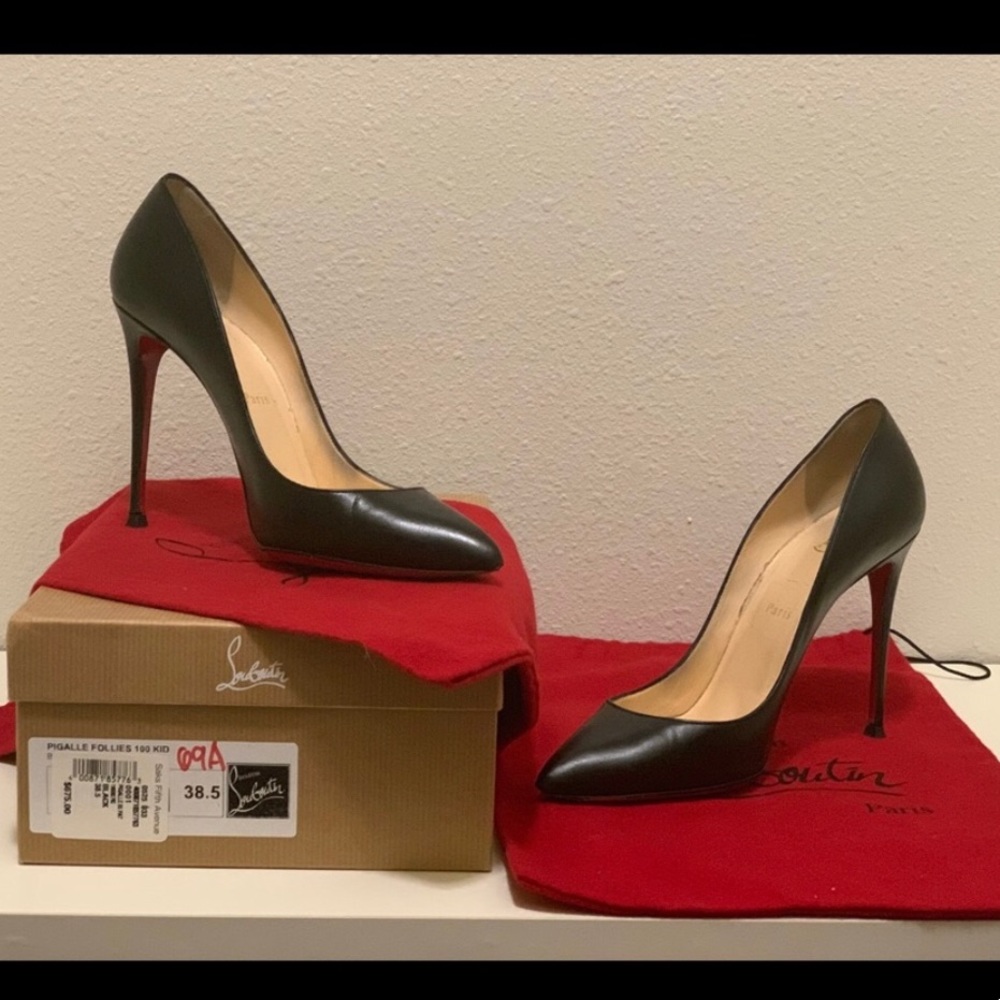 Christian Louboutin Pigalle 100mm heels